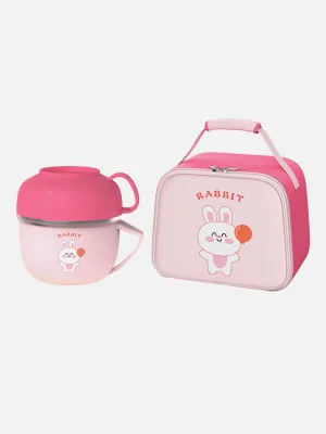 Little Surprise Box Big size Dual Handle Soup &Noodles Lunch Box with Cover