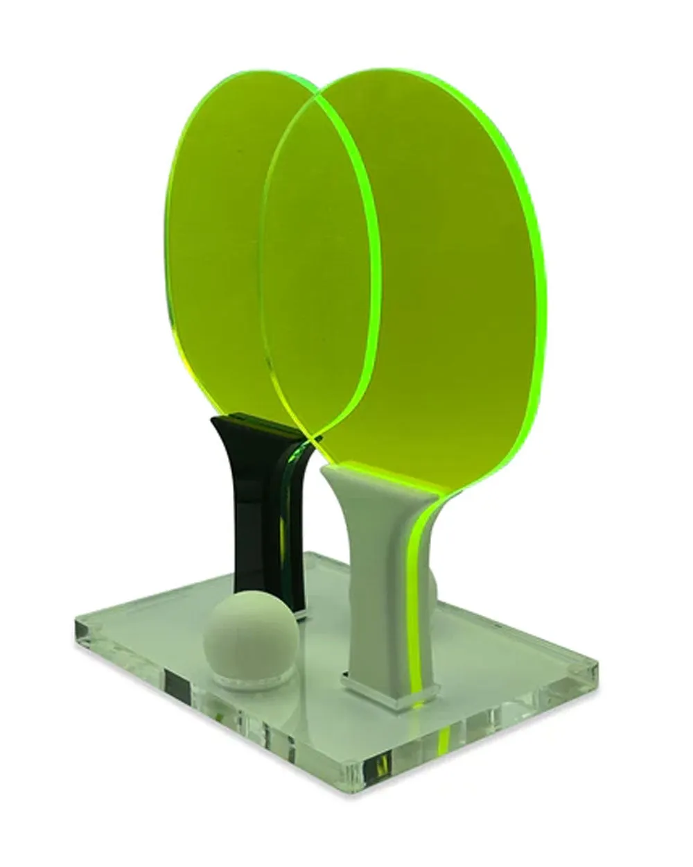 Luxe Ping Pong Set in Neon Green