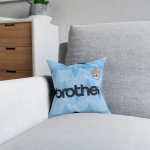 Man City Retro Home Kit - Square Pillow