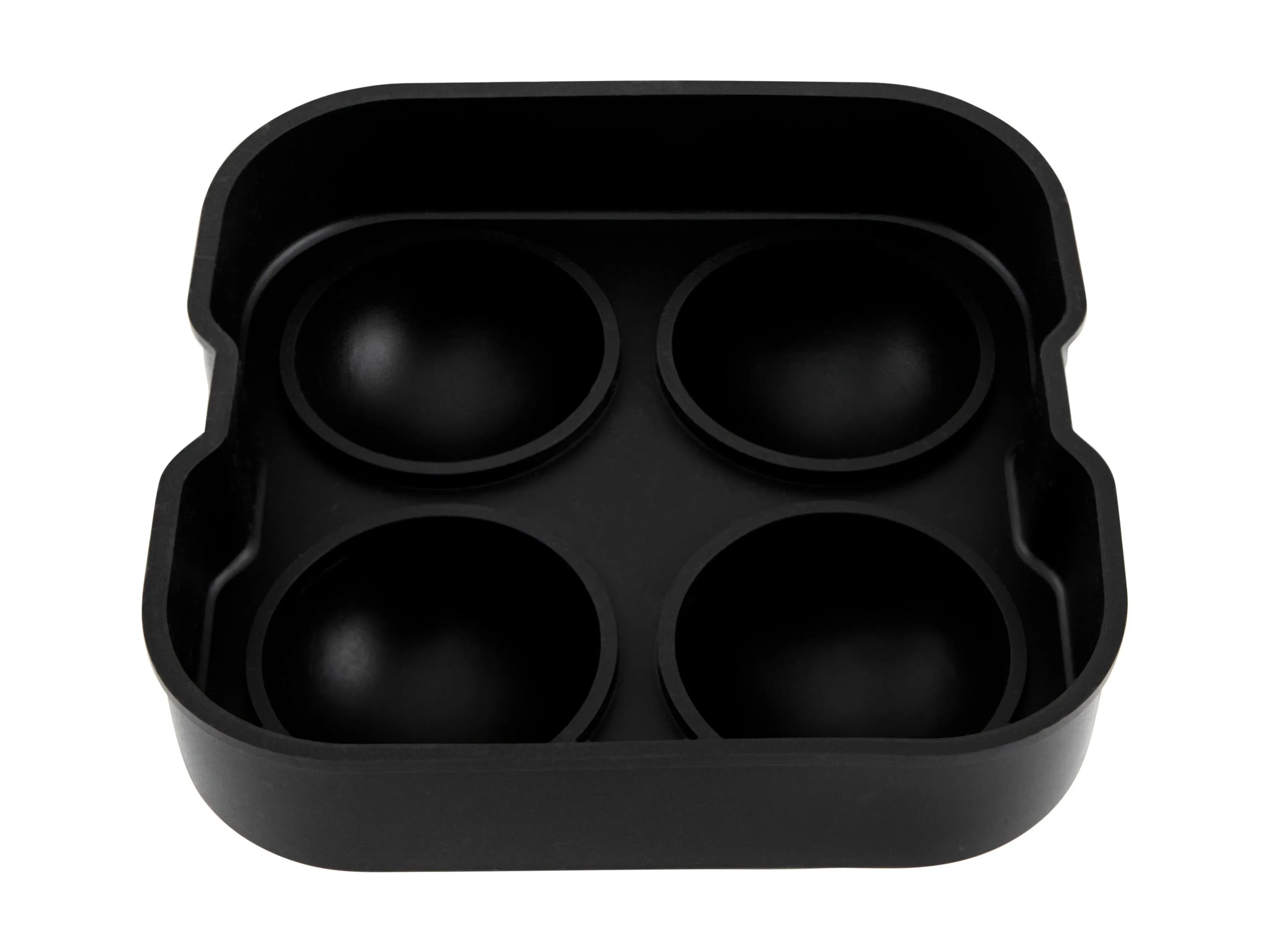 Maxwell & Williams Cocktail & Co Ice Ball Tray Black - Makes 4 Ice Balls