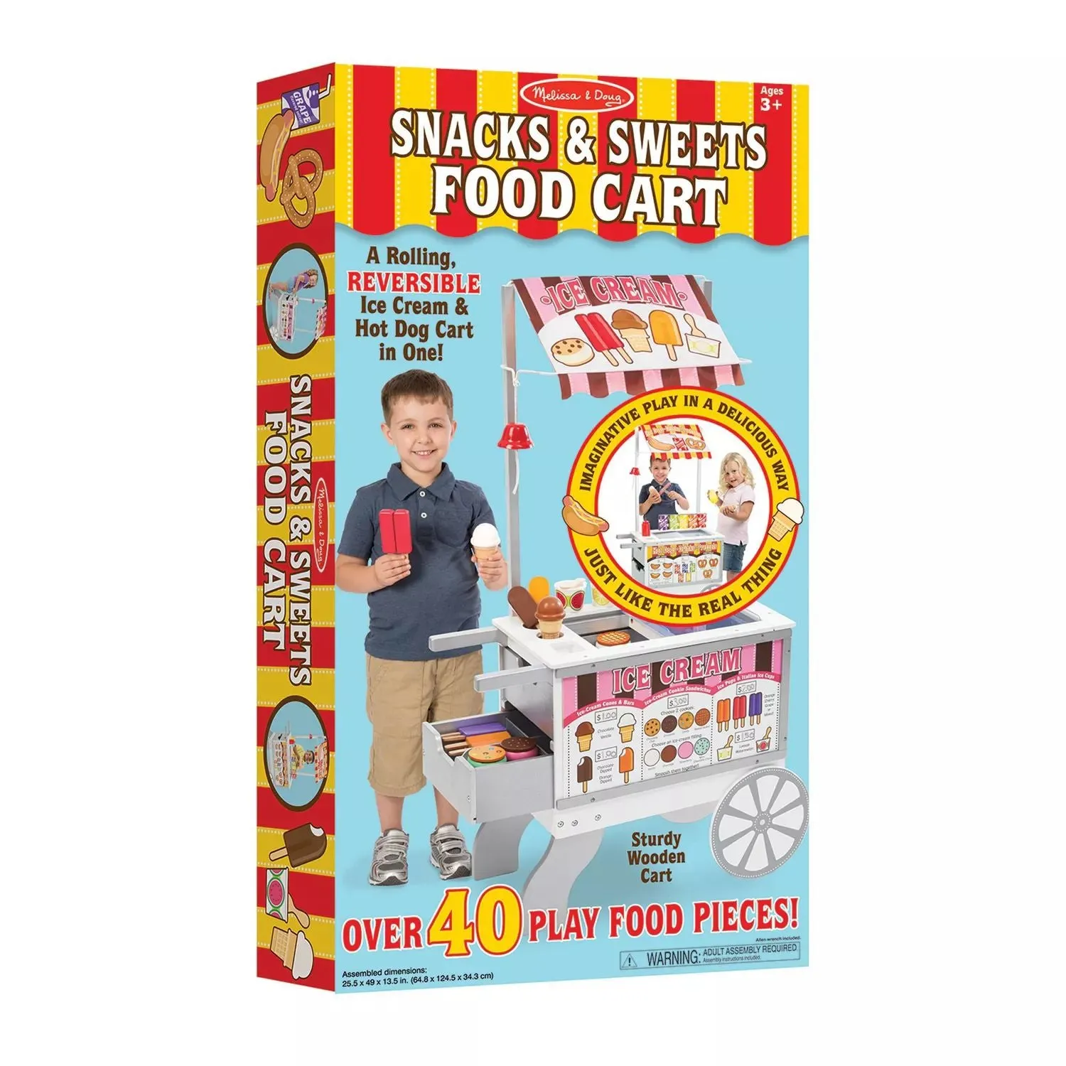 Melissa & Doug Sweets and Snacks Cart Melissa & Doug