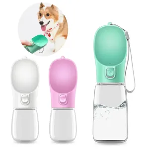 Outdoor Pet Dog Feeder Bowls Cats Dogs Travel Water Dispenser Feeder-0utdoor Pet Feeder