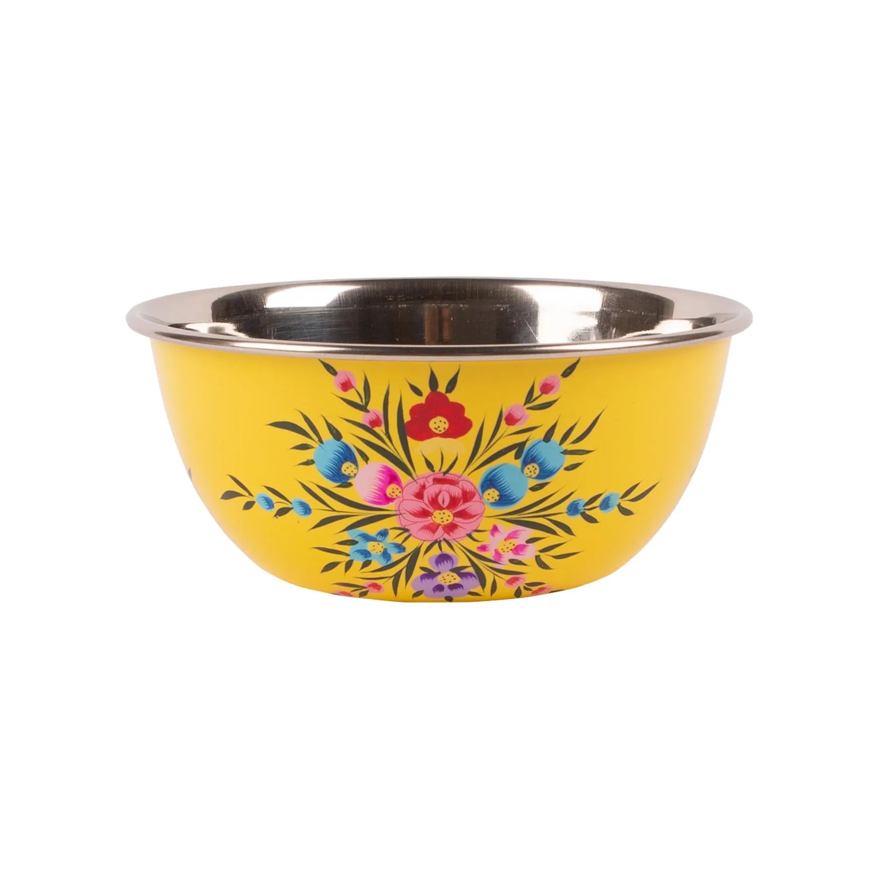 Pansy Hand-Painted Picnic Pasta Bowl - 18.5cm - By BillyCan