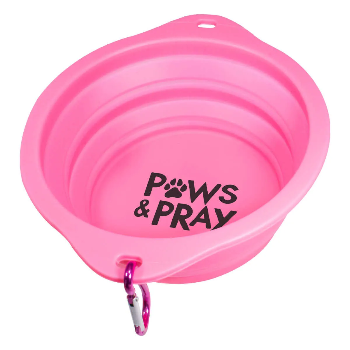 Paws & Pray Pet Collapsible Bowl