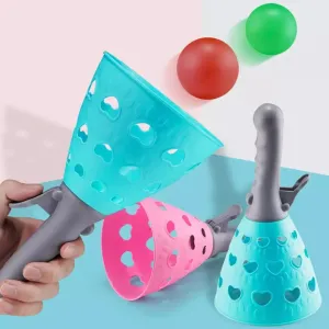 Ping Pong Ball Launcher, Creative Throw And Catching Ball Game Toy, Pop And Catch Ball Toy Indoor And Outdoor