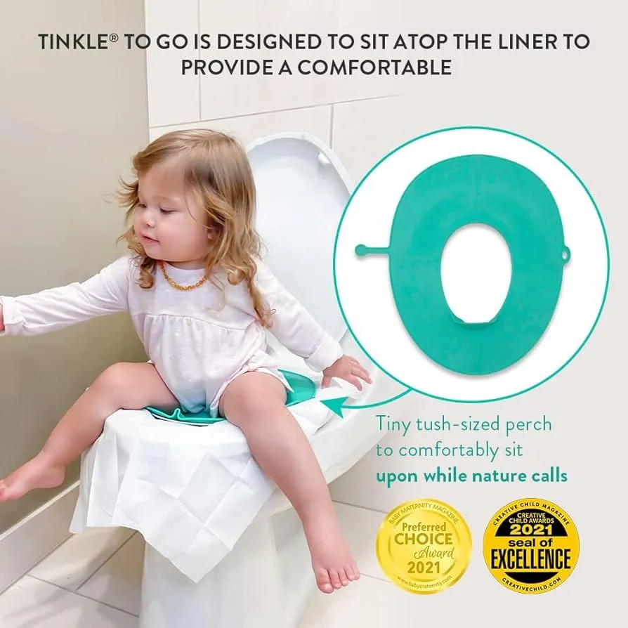 Prince Lionheart Tinkle To Go Foldable Potty Trainer