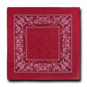 Red Bandana 100% Cotton