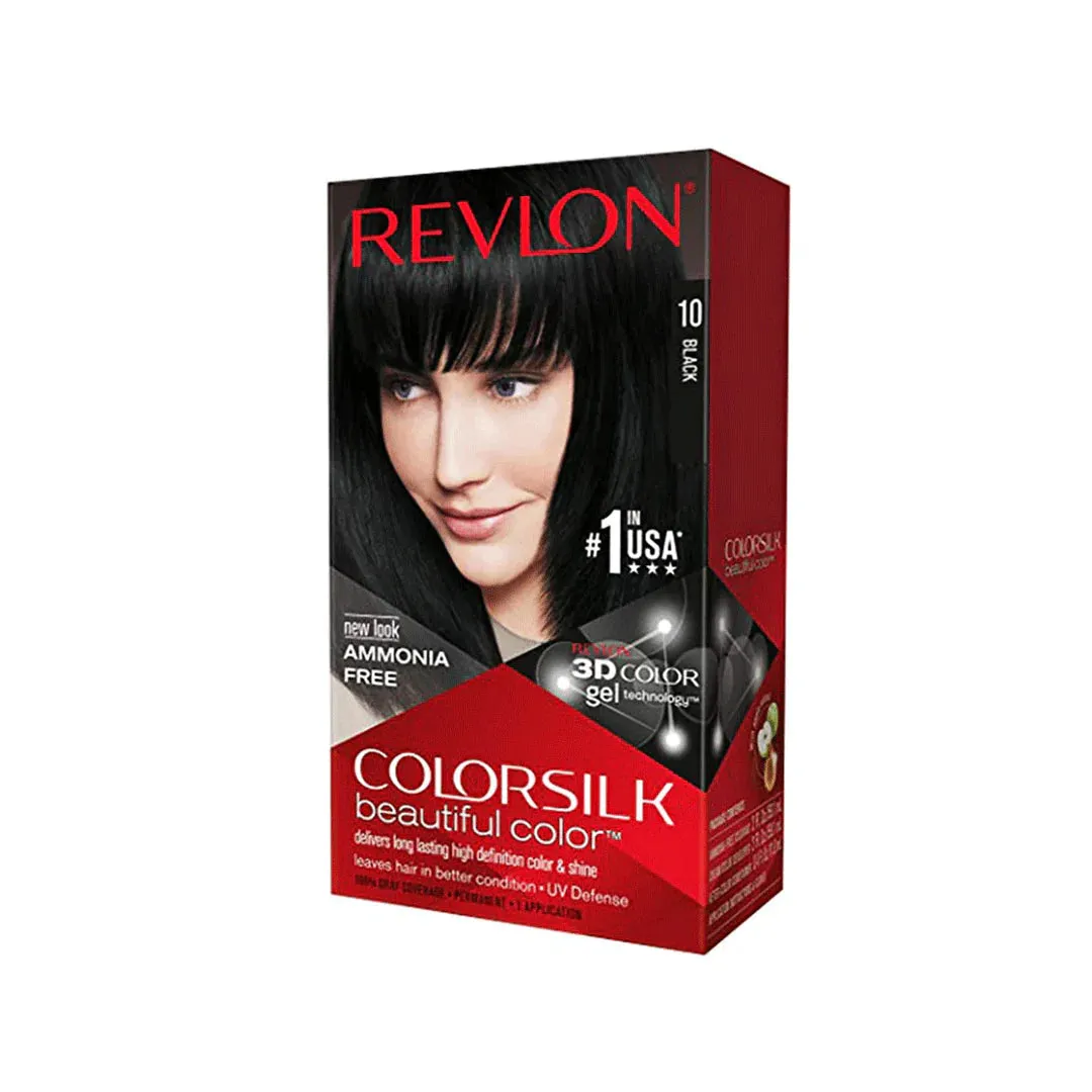 Revlon Silk - 10 Black Noir Hair Color