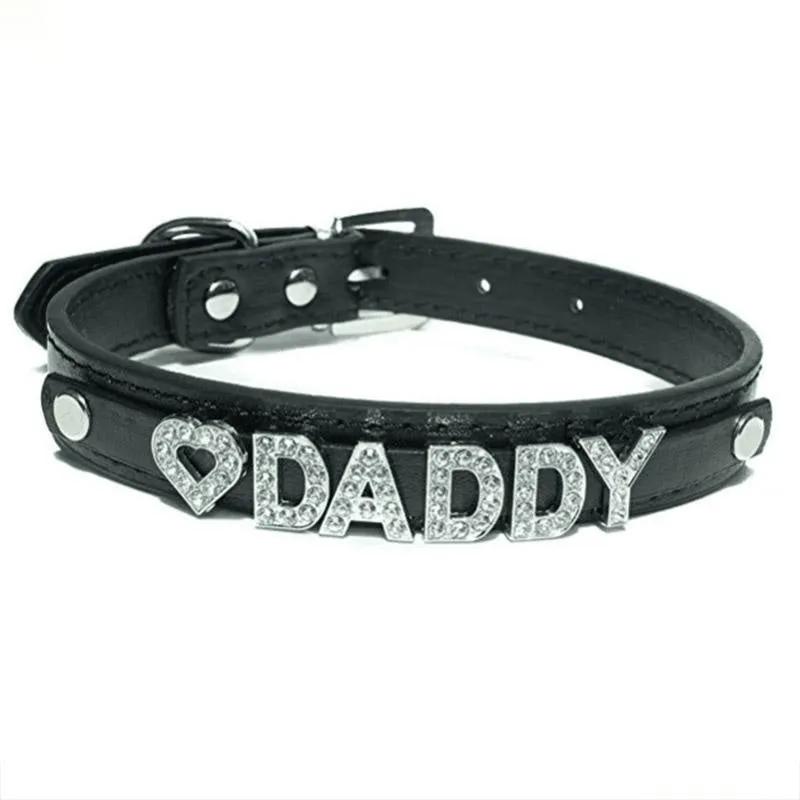 Rhinestone Daddy Collar