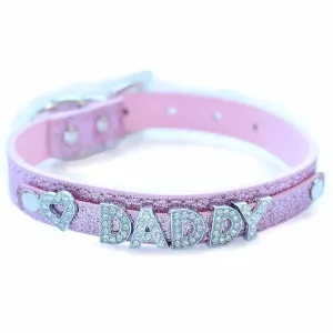 Rhinestone Daddy Collar