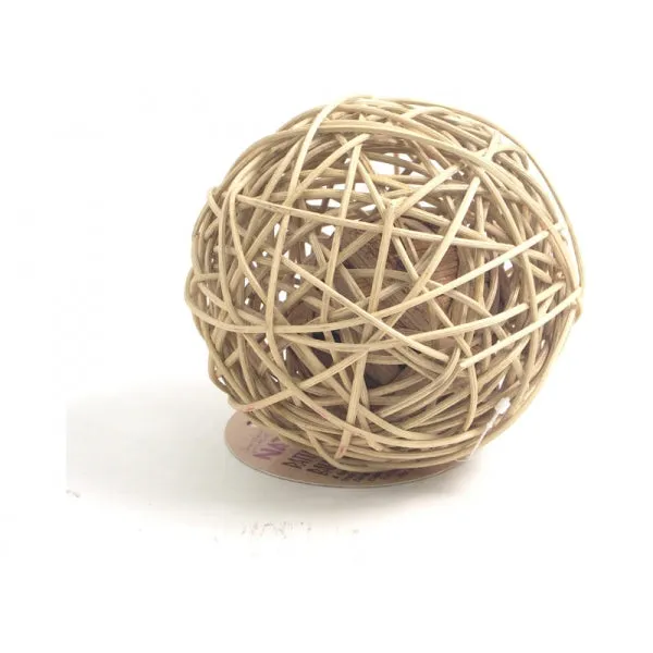 Rosewood Naturals | Small Pet Toy | Rattan Wobble Ball - Large