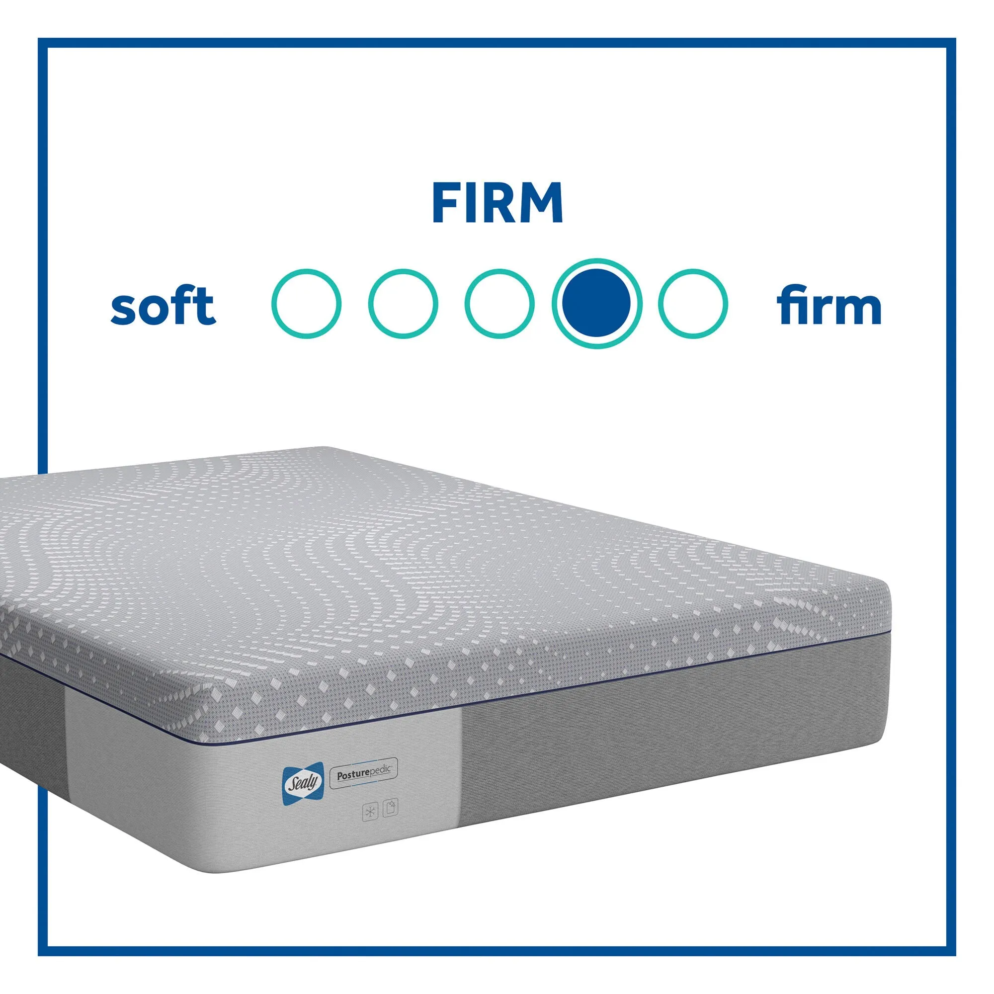 Sealy Posturepedic Lacey Firm Memory Foam Mattress in a Box