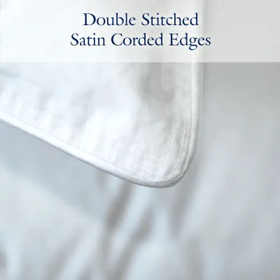 Snuggle Soft Classic Down Feather Pillow Queen Size - Extra Firm (39oz)