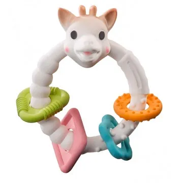 Sophie La Girafe Colo Rings  - White Box