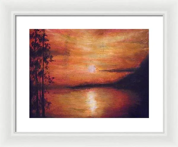 Sunset Addict - Framed Print