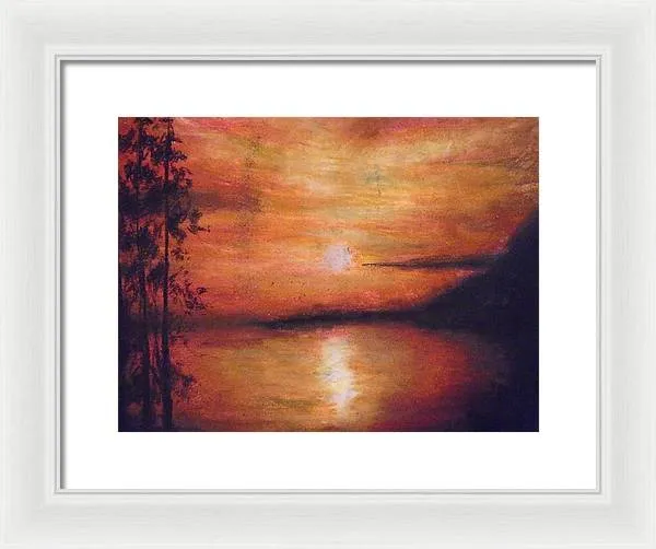 Sunset Addict - Framed Print