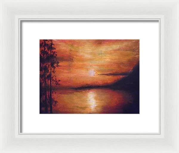 Sunset Addict - Framed Print