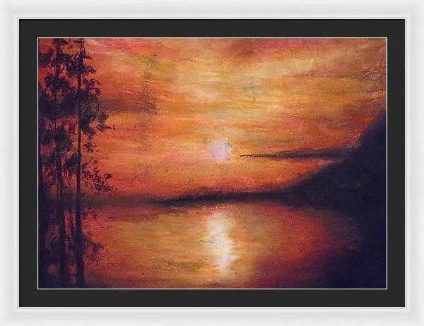 Sunset Addict - Framed Print