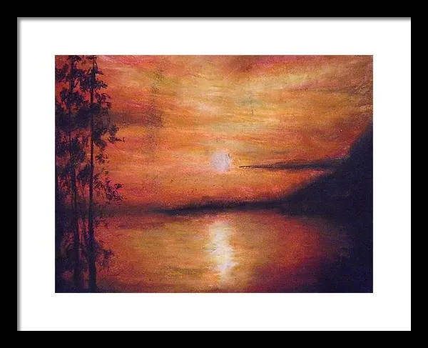 Sunset Addict - Framed Print