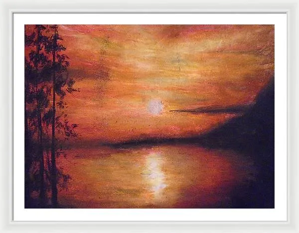 Sunset Addict - Framed Print