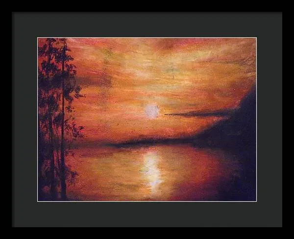 Sunset Addict - Framed Print