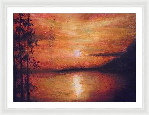 Sunset Addict - Framed Print