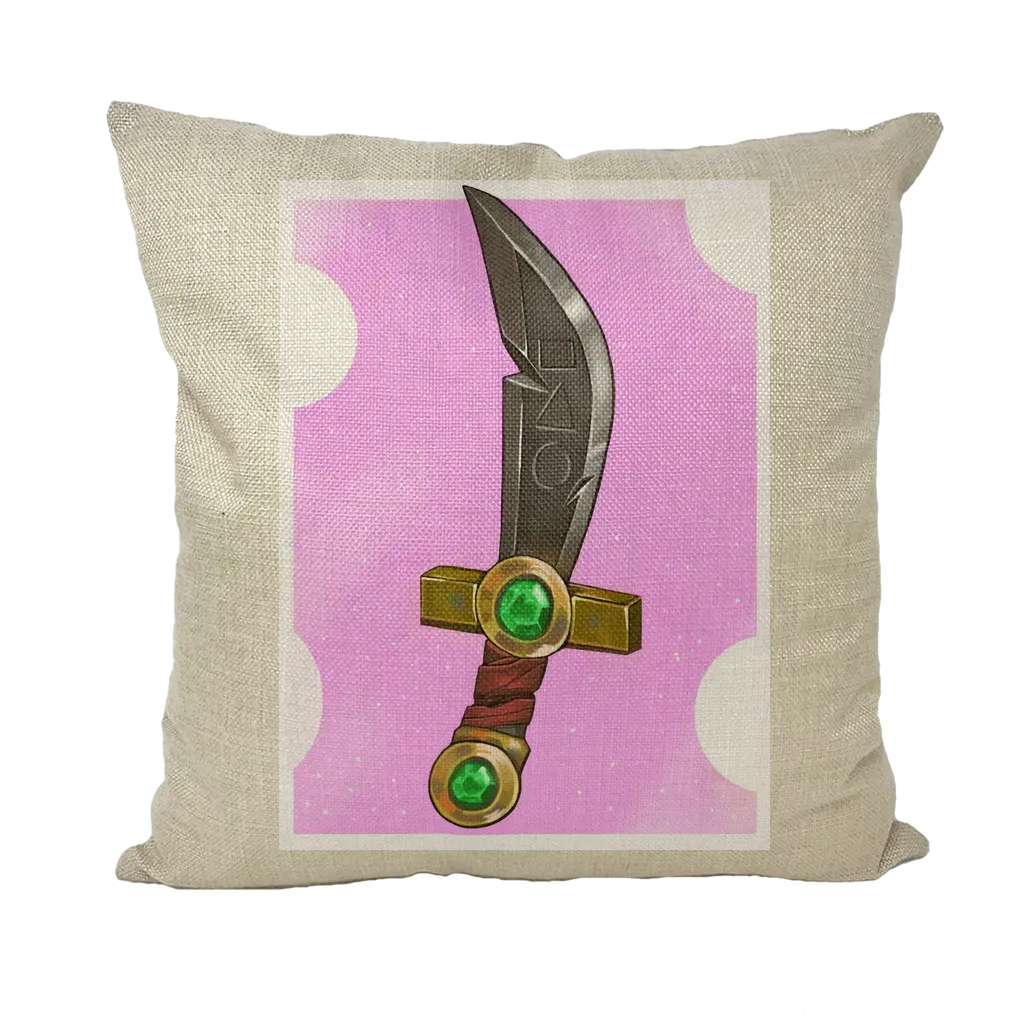 Sword Throw Pillows