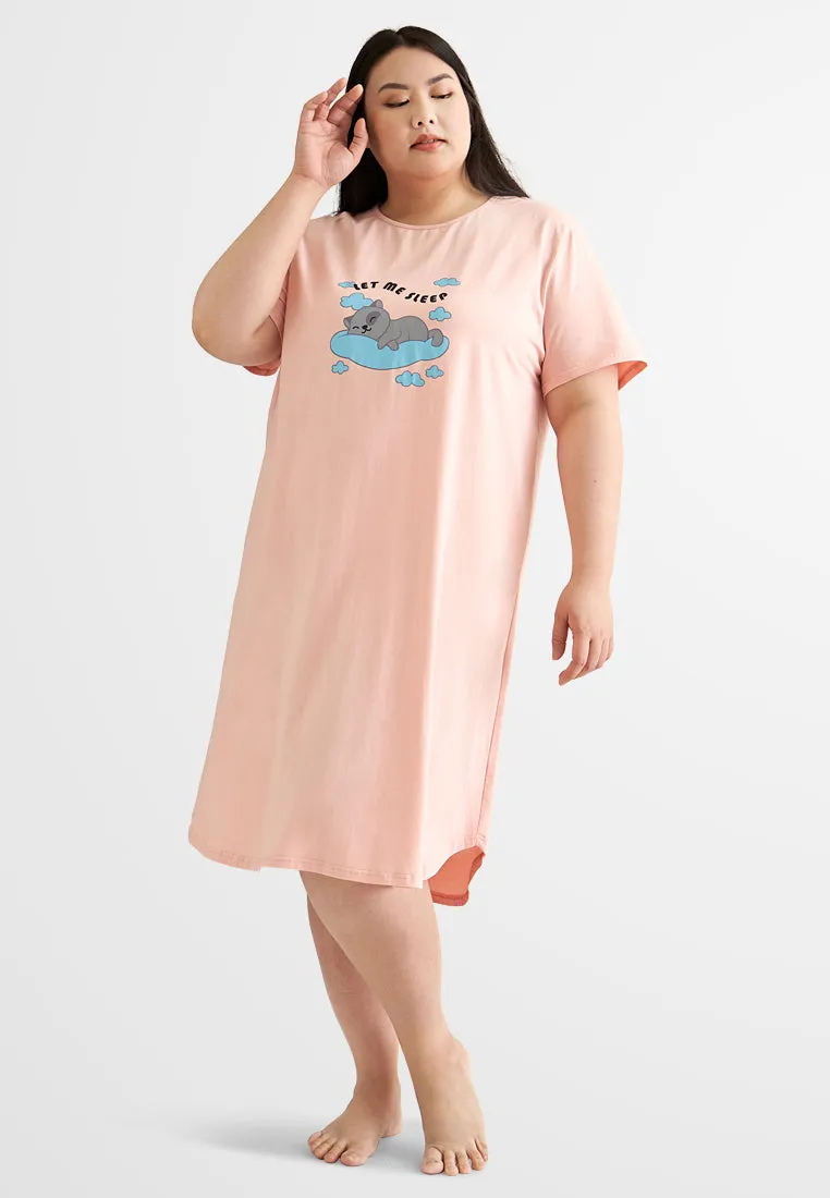 Sybil Cotton Jersey Sleep Dress