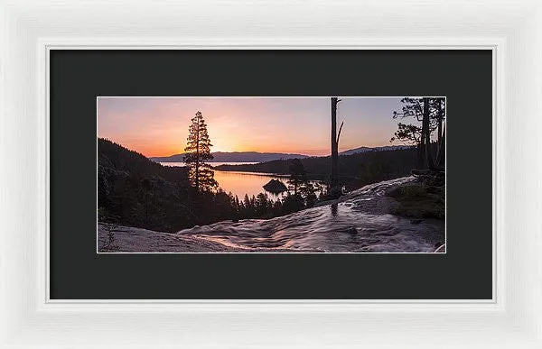 Tangerine Sunrise - Framed Print