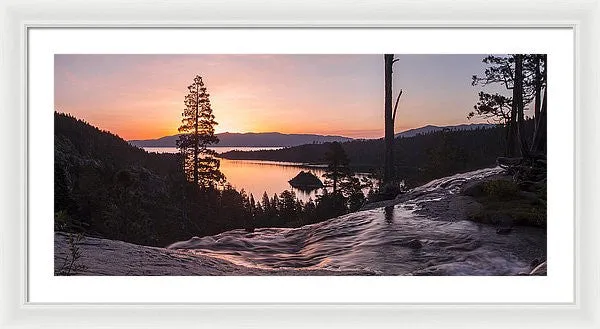 Tangerine Sunrise - Framed Print