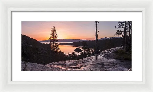 Tangerine Sunrise - Framed Print