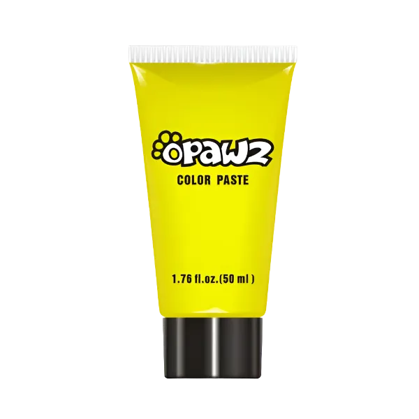 Temporary Color Paste Yellow 50ml by Opawz