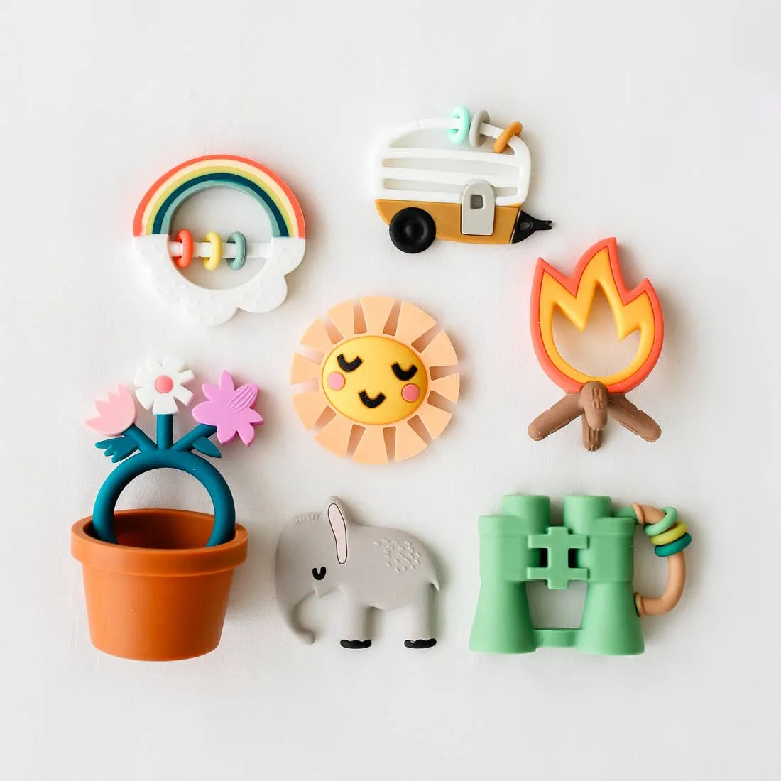 The Little Camper Teether Set