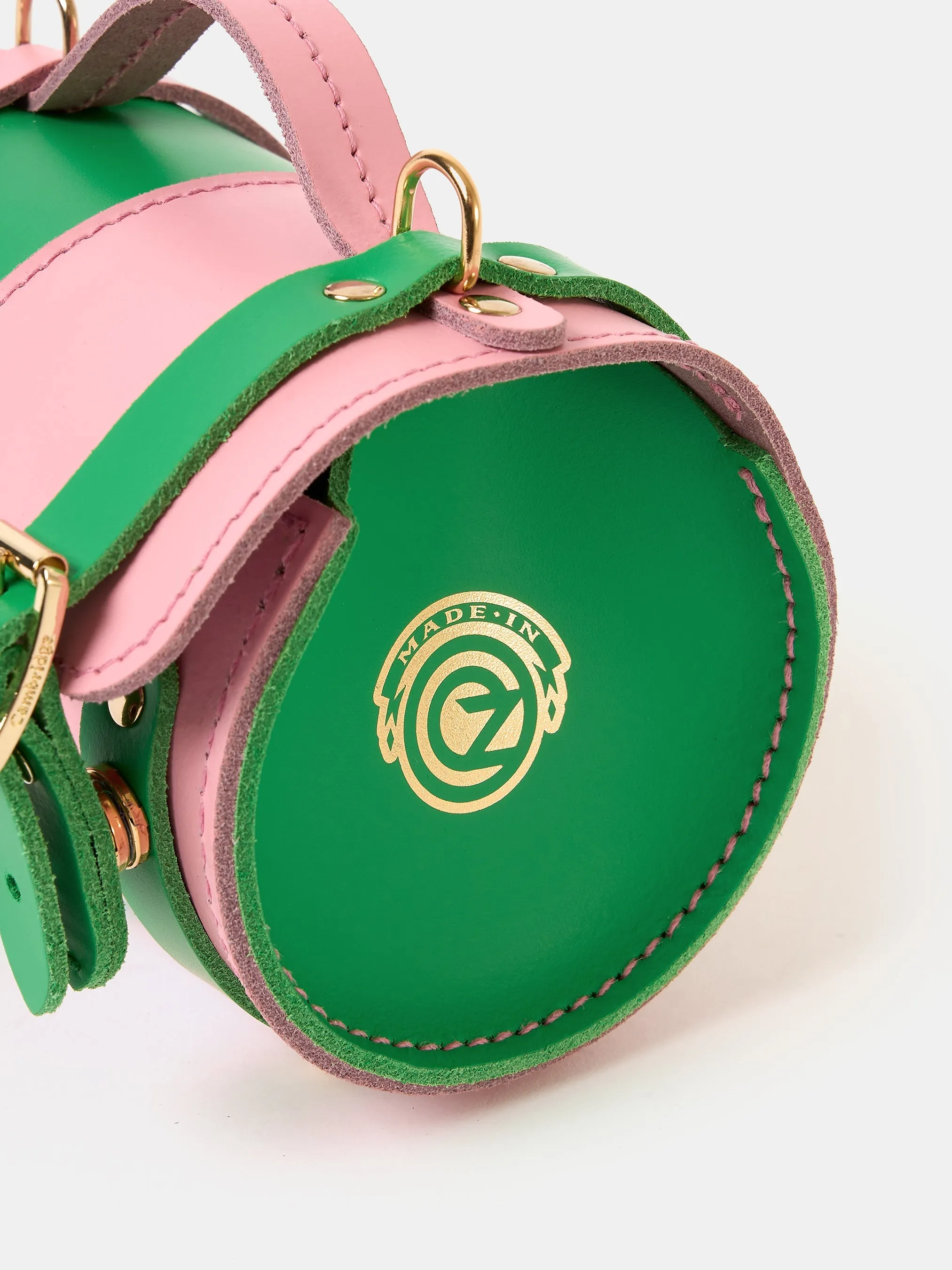 The Micro Bowls Bag - Wicked Green and Popular Pink