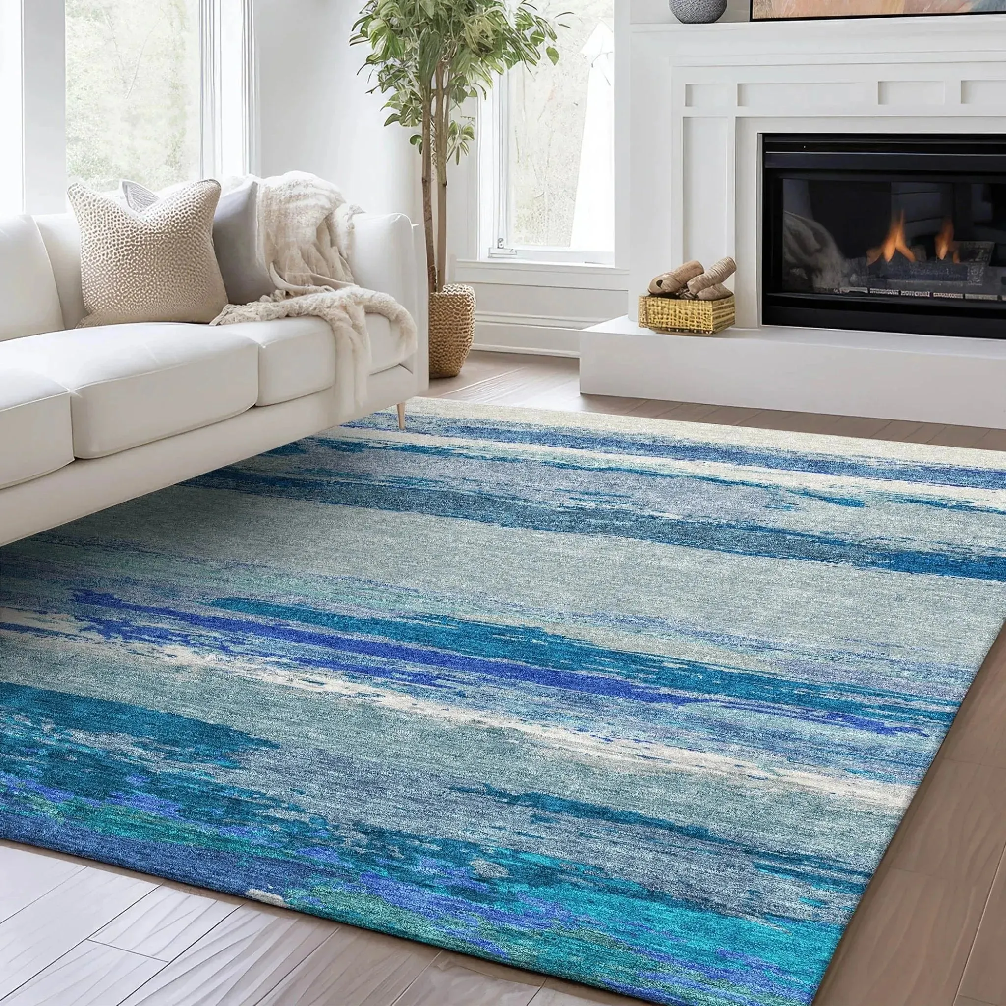 Trevi TV8 Blue Rug