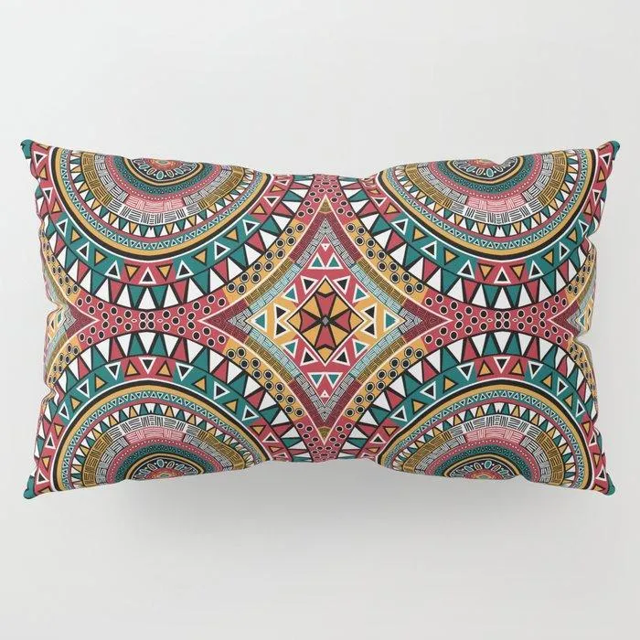 Tribal Kaleidoscope Bespoke Pillow Shams