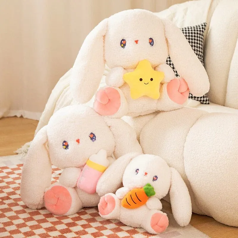 Ultra Soft Starry Eyed Bunny Plushies