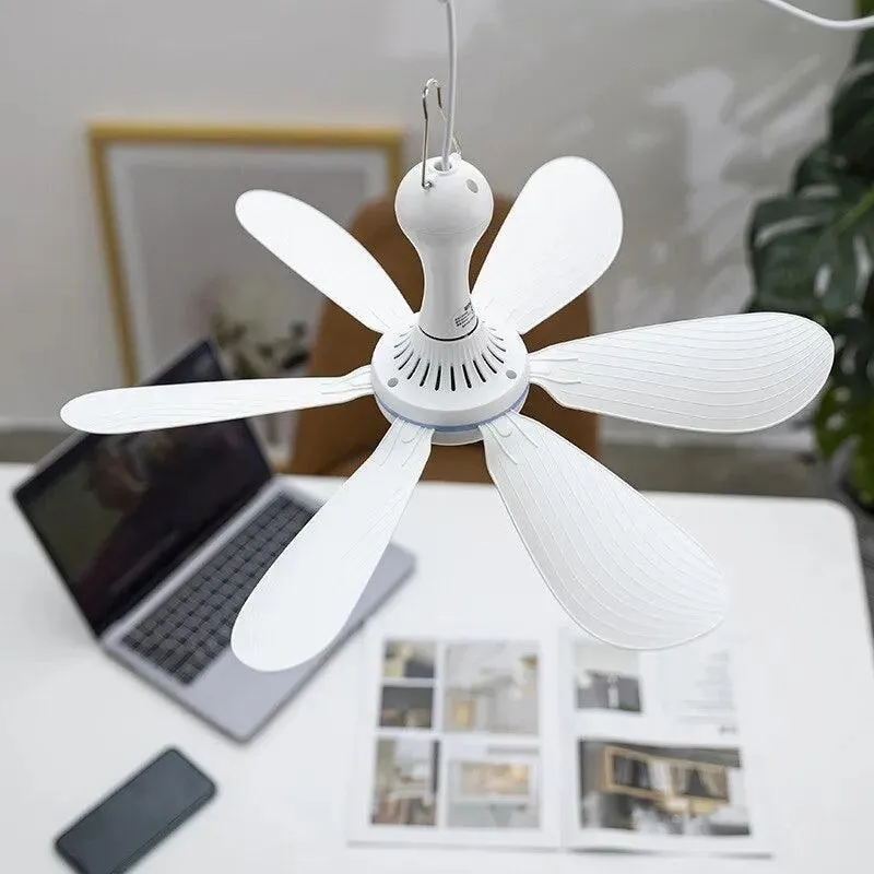 USB Ceiling Fan: Efficient Silent Cooling Solution for On-the-Go