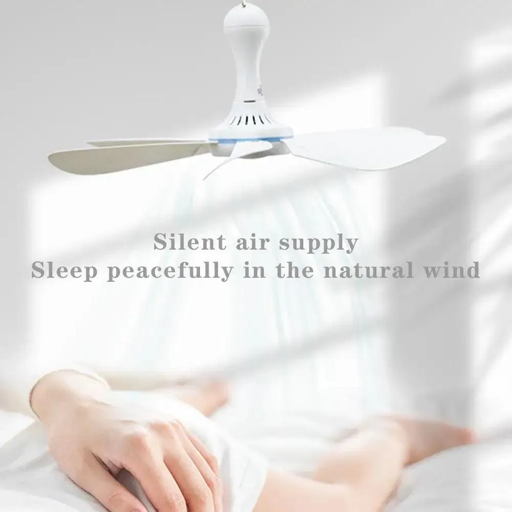 USB Ceiling Fan: Efficient Silent Cooling Solution for On-the-Go