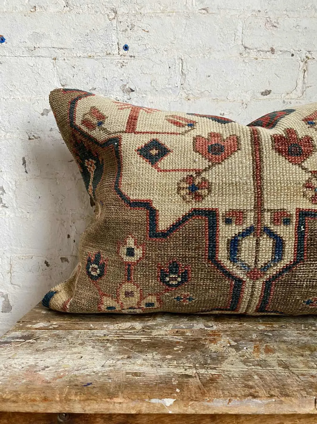 Vintage Rug Pillow No. 46