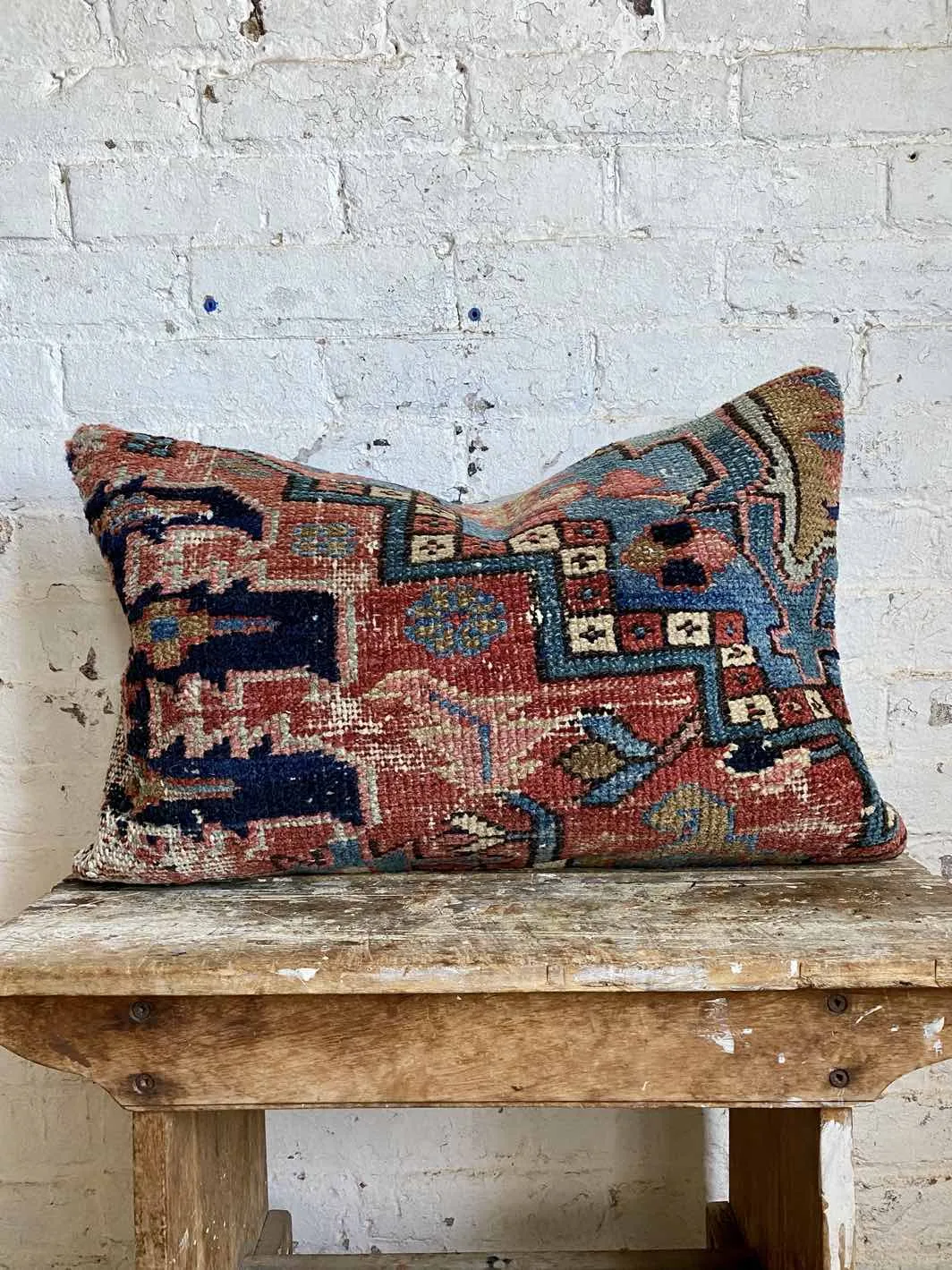 Vintage Rug Pillow No. 68